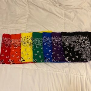 Rainbow bandannas